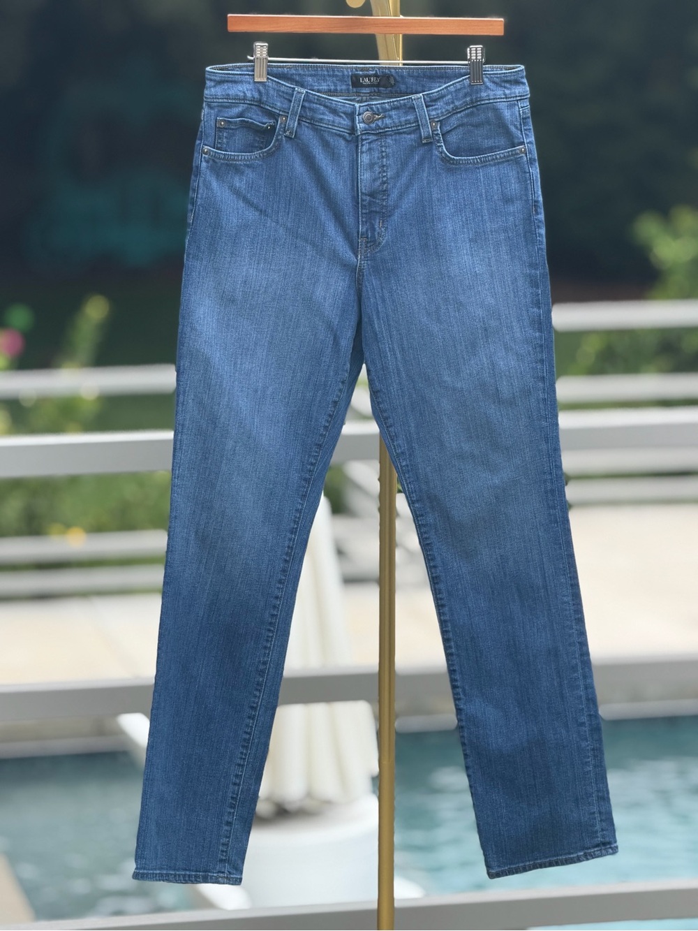 Lauren Ralph Lauren Medium Blue Denim Jeans